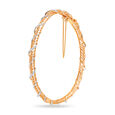 14 KT Yellow Gold Shimmering Coiled Bangle,,hi-res image number null