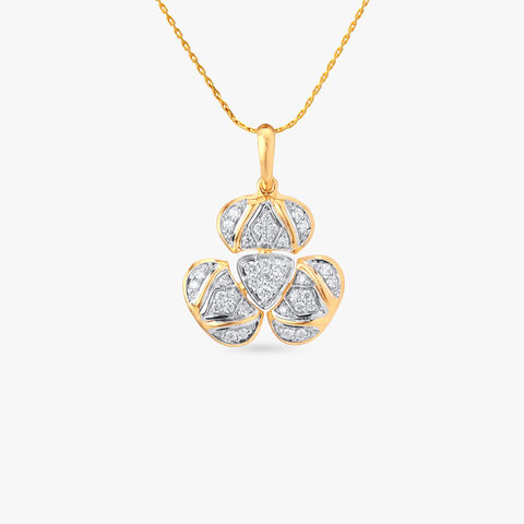 Chic Shift Diamond Pendant