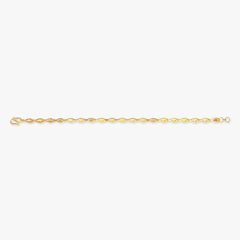 Artful Links Gold Bracelet