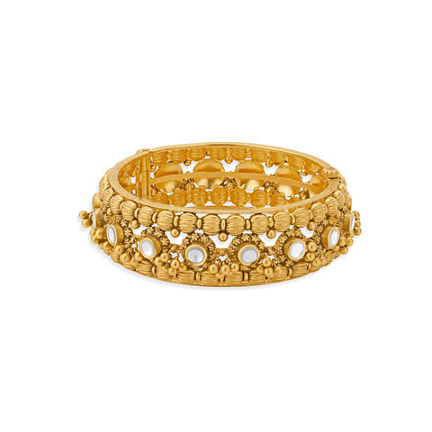 Striking Gold Antique Ball Ghughar Bangle