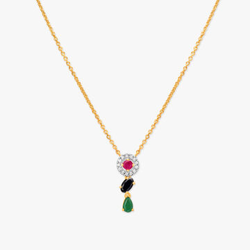 Cascade of Colours Necklace