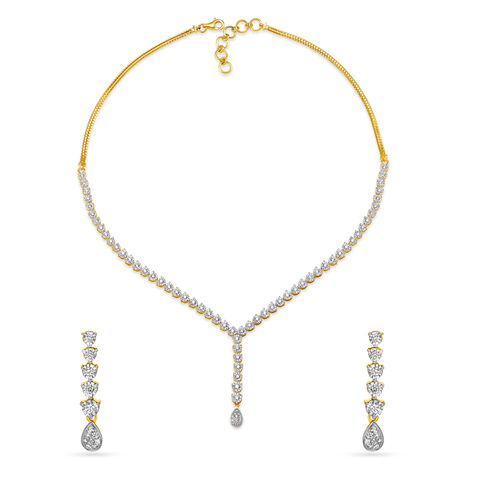 Timeless Diamond Necklace Set