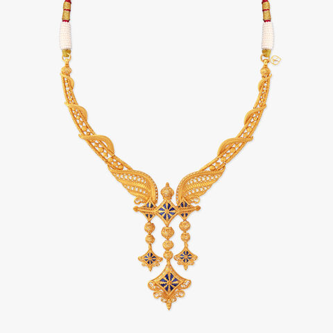 Solar Flight Gold Necklace Set