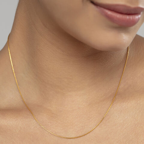 Glided Elegance Gold Chain