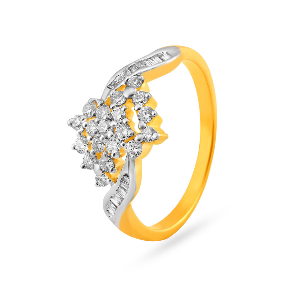 Tanishq 24 carat gold sale ring