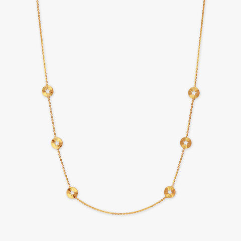 Twinkle Dot Gold Chain