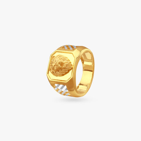 Majestic Pride Gold Ring for Men
