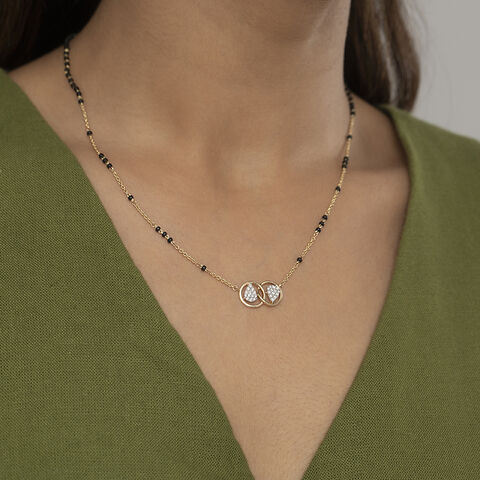 Infinite Union Gold and Diamond Mangalsutra