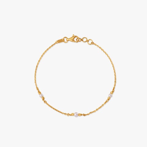 Soft Orbit Gold Bracelet