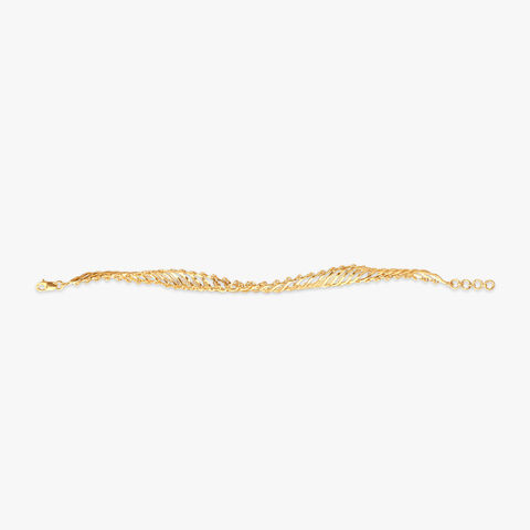 Delicate Harmony Gold Bracelet