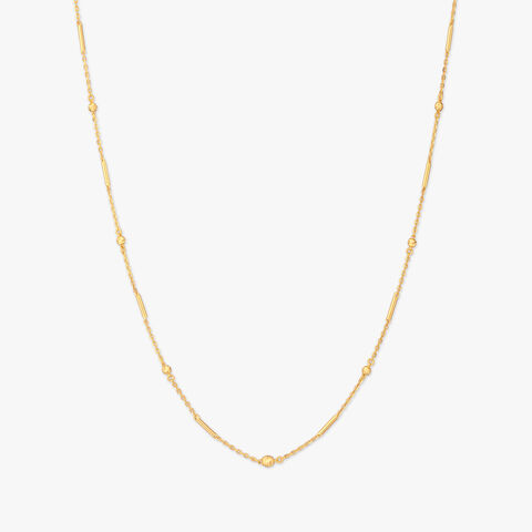 Linear Luxe Gold Chain