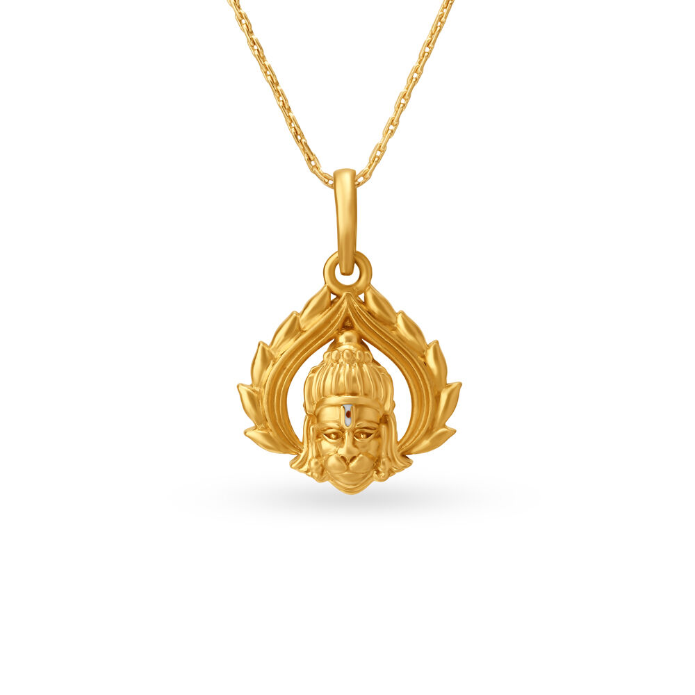Hanuman locket discount gold tanishq