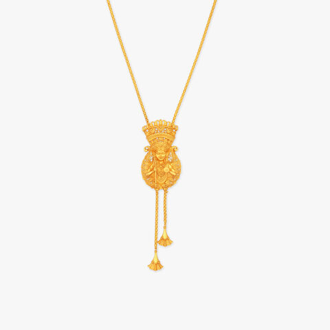 Aradhya Gold Tie Haar