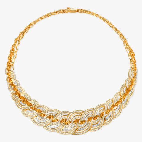Lustre Royale Diamond Necklace Set