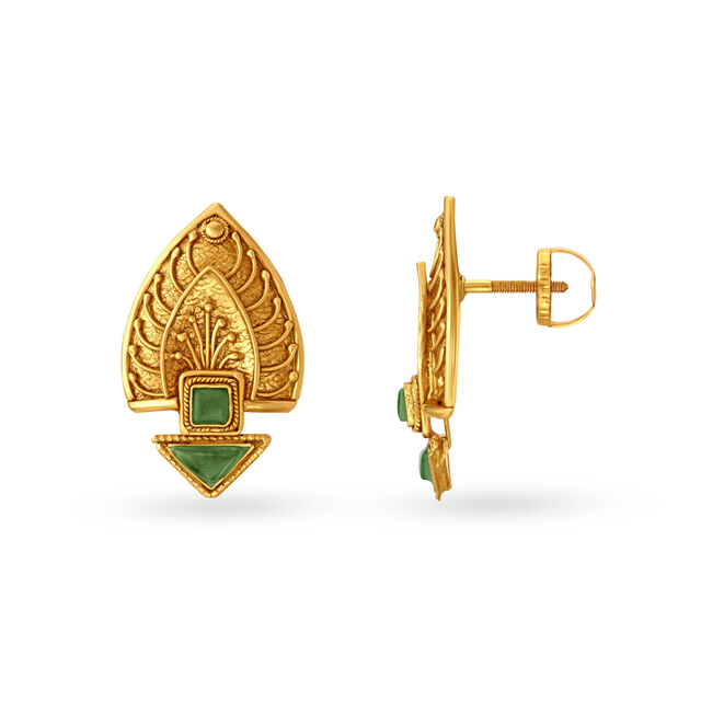 Majestic Traditional Stud Earrings,,hi-res image number null