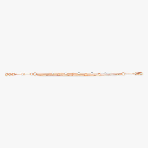 Floating Bead Gold Bracelet