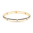 14 KT Yellow Gold Chic Diamond Bangle,,hi-res image number null