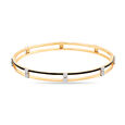14 KT Yellow Gold Chic Diamond Bangle,,hi-res image number null