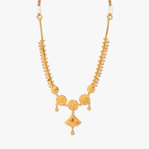 Bloom Cascade Gold Necklace