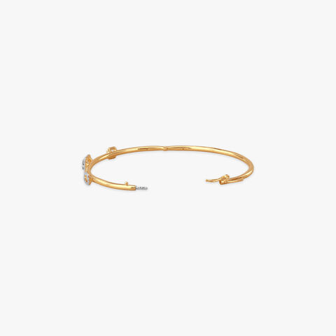 Cubed Sparkle Diamond Bangle