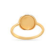 18 KT Yellow Gold Shimmering Waves Diamond Ring,,hi-res image number null