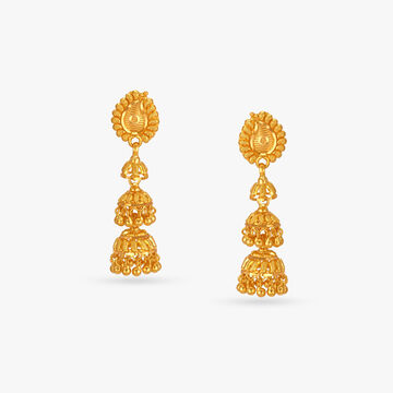 Cascading Opulent Jhumkas