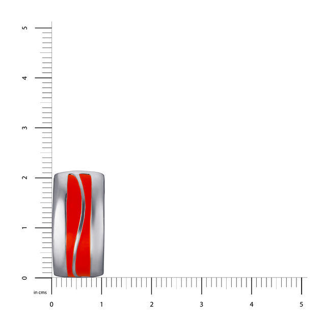 Silver Ear Claps With Enamel Coating,,hi-res image number null