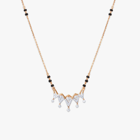 Chic Fusion Diamond Mangalsutra