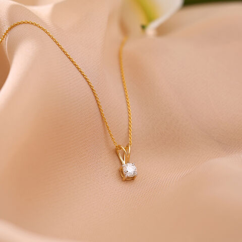 Gleam Grace Solitaire Pendant