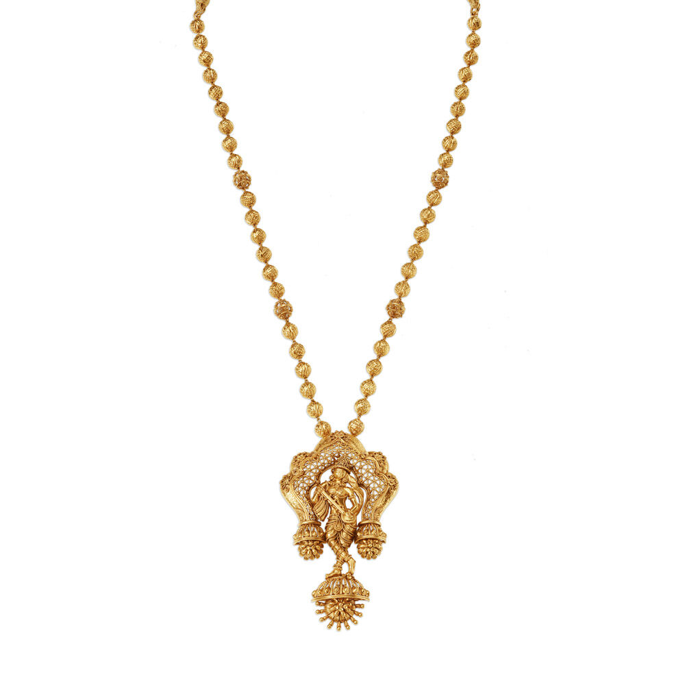 Krishna pendant tanishq best sale