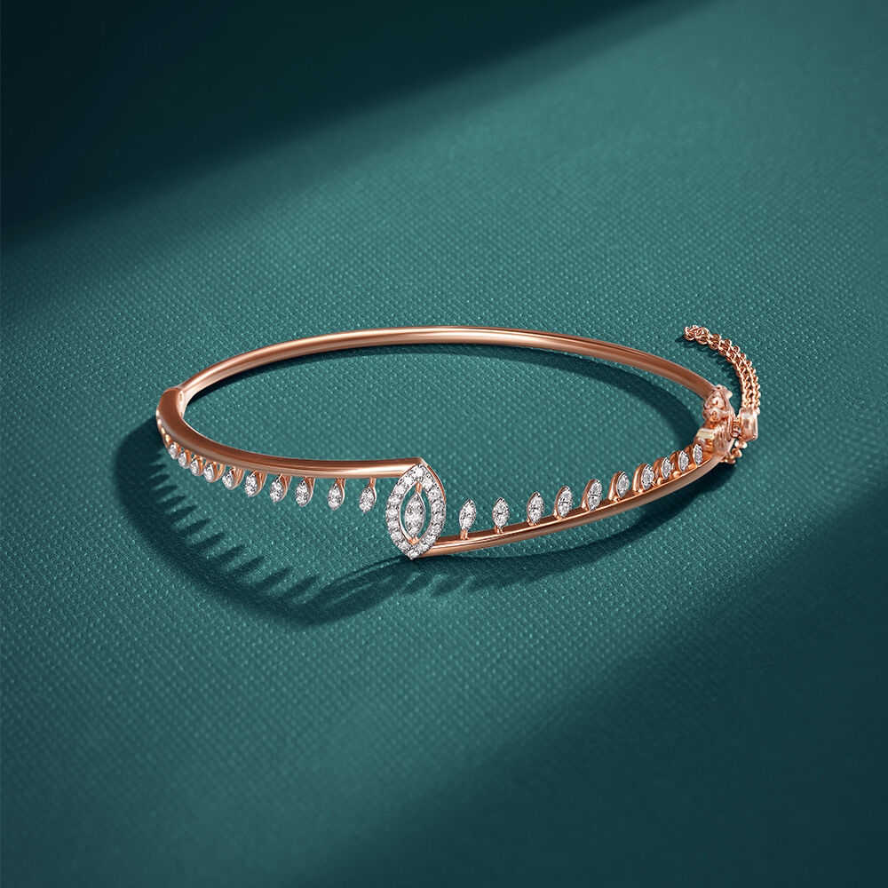 Real diamond bangles top