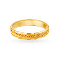 Fascinating 22 Karat Yellow Gold Finger Ring,,hi-res image number null