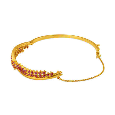 Sophisticated Ruby Bangle