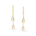 Stylish Diamond Hoop Earrings,,hi-res image number null