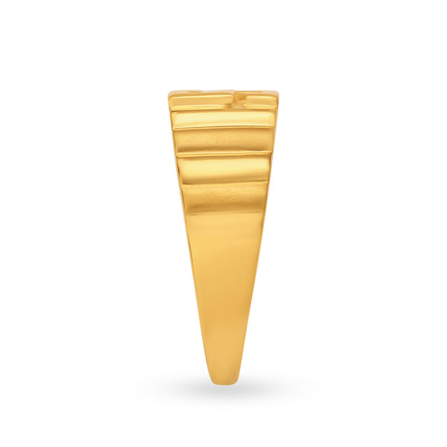 Stylish Typographic Ring,,hi-res image number null