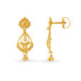 Filigree Heart Drop Earrings,,hi-res image number null