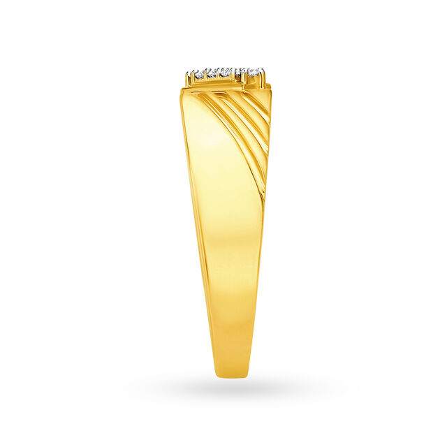 Surreal Crossover Diamond Ring,,hi-res image number null