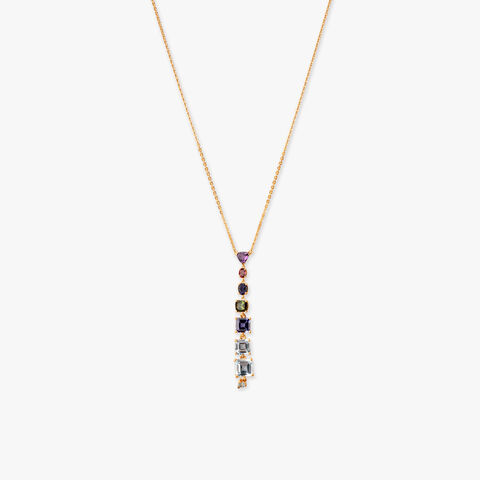Celestial Cascade Pendant and Chain