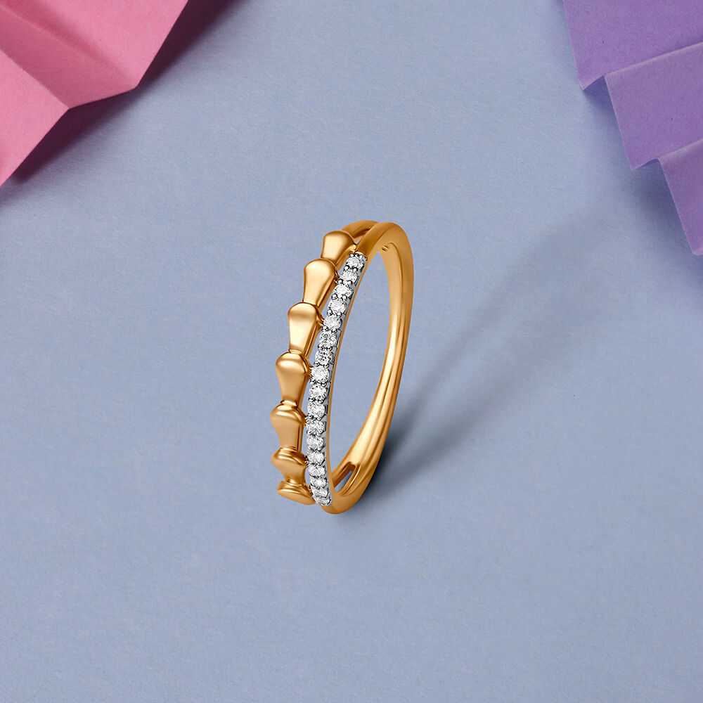 Delicate gold cheap ring design