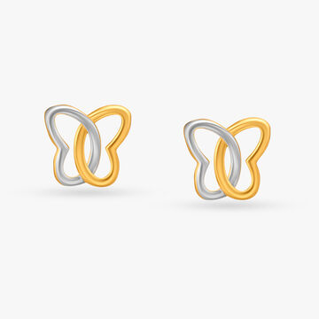 Butterfly Kiss Stud Earrings