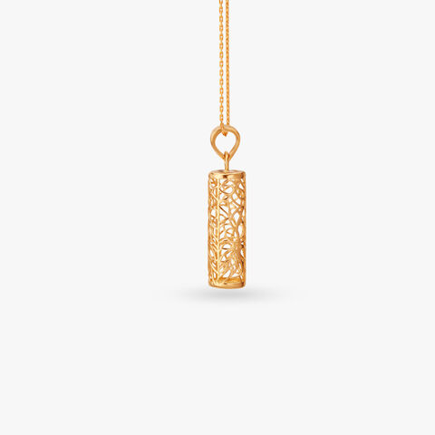 Delicate Gold Pendant