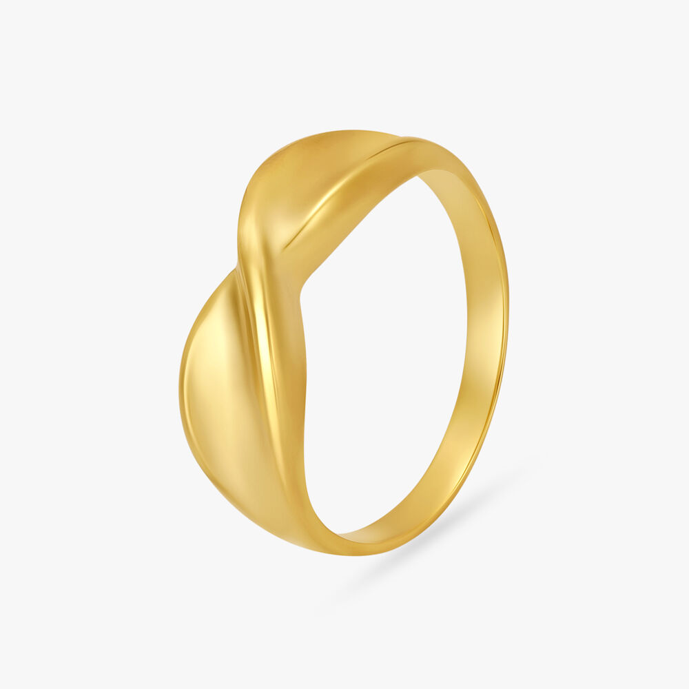 Online gold ring tanishq on sale