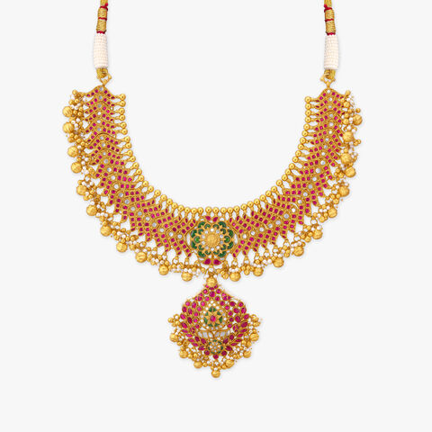 Convertible Floral Pendant Necklace Set