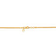 18KT Yellow Gold Glossy Ridged Gold Chain,,hi-res image number null