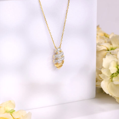 Hive Whisper Diamond Necklace