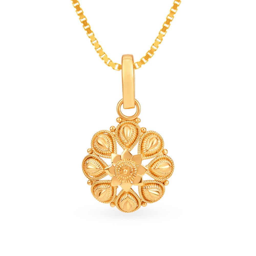 Tanishq 22 deals carat gold pendant