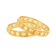 Opulent Swastika Gold Bangle,,hi-res image number null