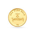 8 gram 24 Karat Gold Coin with Lakshmi Motif,,hi-res image number null