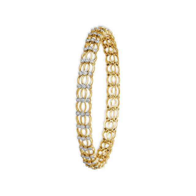 Aarifah Diamond Bangle,,hi-res image number null