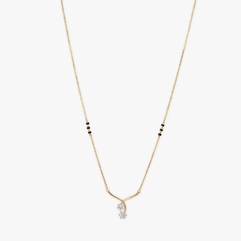 Timeless Twist Diamond Mangalsutra